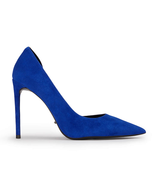 Azure Tony Bianco Alyx Azure Suede 10.5cm Event Heels | FILHY85143