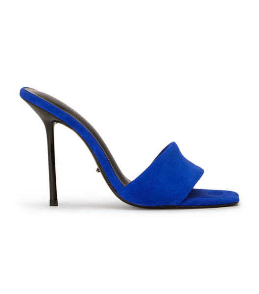 Azure Tony Bianco Natalie Azure Suede 10.5cm Event Heels | BILSO68617