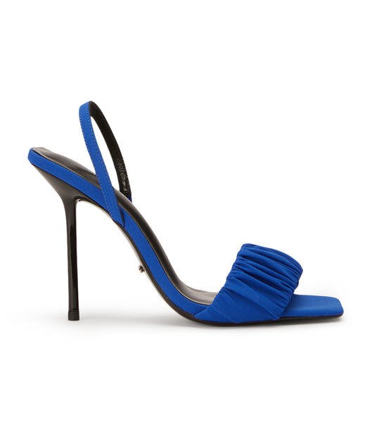 Azure Tony Bianco Nixon Azure Crepe 10.5cm Bling Heels | ILQAV73778