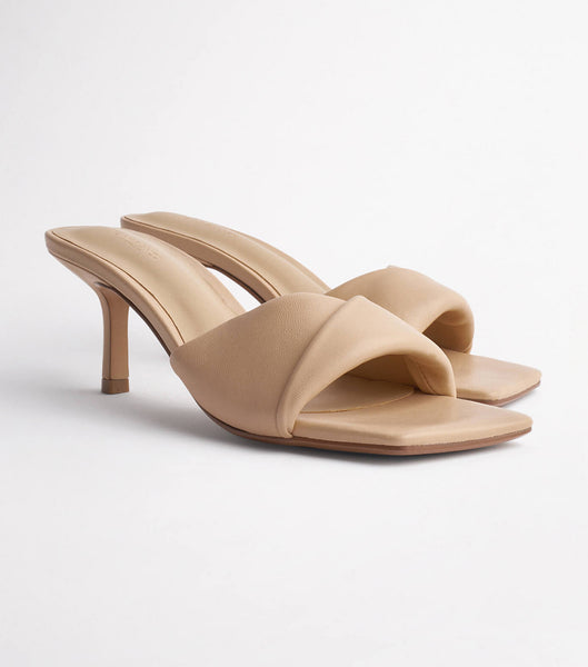 Beige Tony Bianco Alexa Beech Nappa 6.5cm Event Heels | AILDF42696