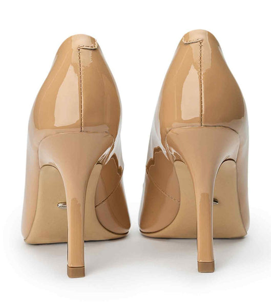 Beige Tony Bianco Kysaia Nude Patent 9.5cm Stiletto Heels | ILDYB17718