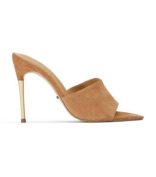 Beige Tony Bianco Maximus Butterscotch Suede 10.5cm Stiletto Heels | ILIIZ34713