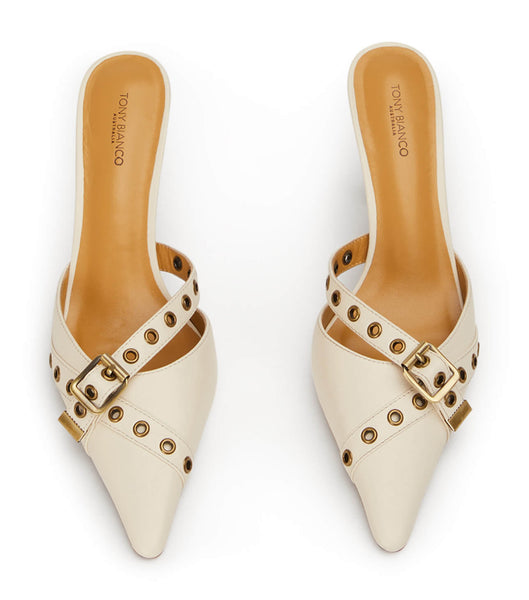 Beige Tony Bianco Savoir Bone Venice 8cm Court Shoes | ILEAH30037