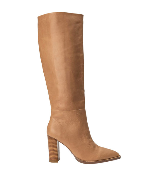 Beige Tony Bianco Skyla Caramel Venice 9cm Mid Calf Boots | ILCVG64650