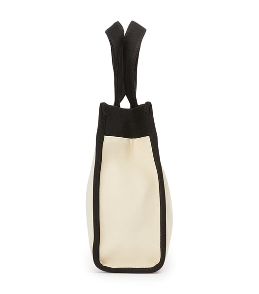 Black / Beige Tony Bianco Teagan Black/Beige Tote Bag Accessories | ILNEJ33099