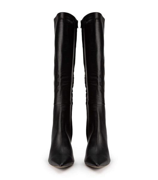 Black Tony Bianco Apollo Black Venice 10.5cm Stiletto Boots | DILKV92921