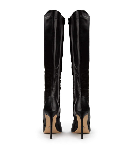 Black Tony Bianco Apollo Black Venice 10.5cm Stiletto Boots | DILKV92921