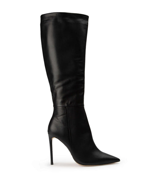 Black Tony Bianco Apollo Black Venice 10.5cm Knee High Boots | GILUC27168