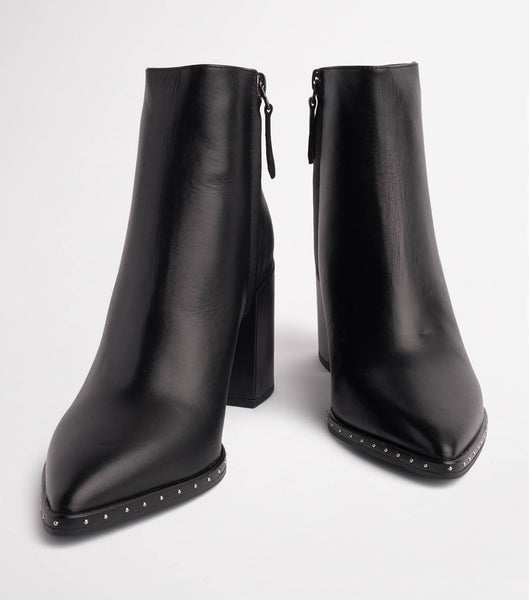 Black Tony Bianco Bailey Black Albany 8.5cm Heeled Boots | MILFT78567