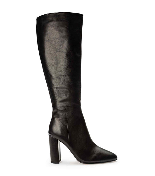 Black Tony Bianco Bellez Black Venice 9.5cm Knee High Boots | ILQAV83520