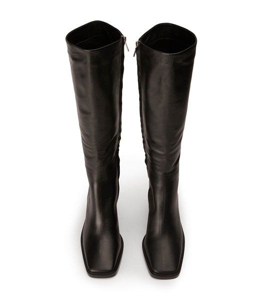 Black Tony Bianco Darby Black Venice 7.5cm Mid Calf Boots | DILKV71403