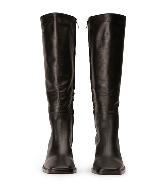 Black Tony Bianco Darby Black Venice 7.5cm Mid Calf Boots | DILKV71403