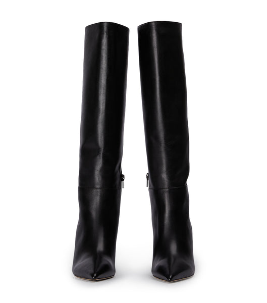 Black Tony Bianco Drake Black Como 9.5cm Knee High Boots | EILVG19331