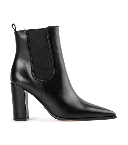 Black Tony Bianco Easton Black Como 8.5cm Heeled Boots | AILWC77480