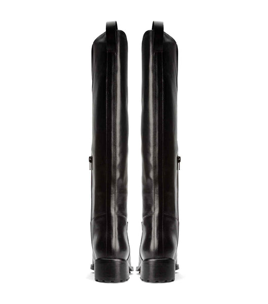 Black Tony Bianco Eleanor Black Como 4cm Knee High Boots | ILCVG30409