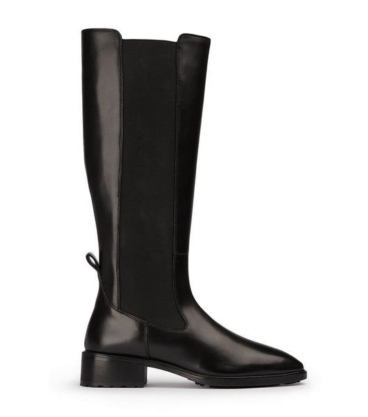 Black Tony Bianco Emrata Black Como 4cm Knee High Boots | BILSO23592