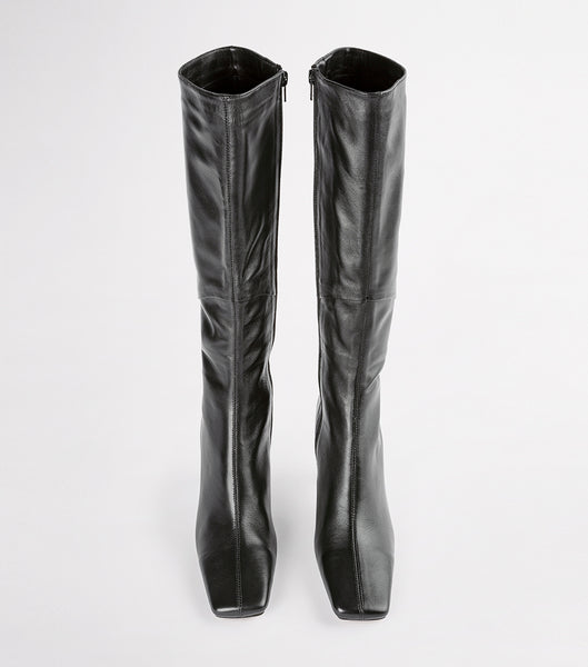 Black Tony Bianco Fantasy Black Venice 8cm Mid Calf Boots | ILJZR54080