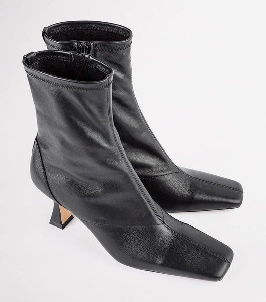 Black Tony Bianco Fomo Black Venice 8cm Heeled Boots | ILXMI85689