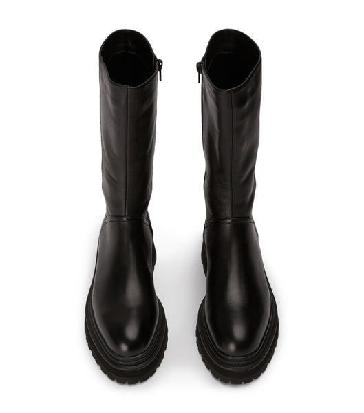 Black Tony Bianco Hahn Black Como 5.5cm Knee High Boots | ILXBR28666