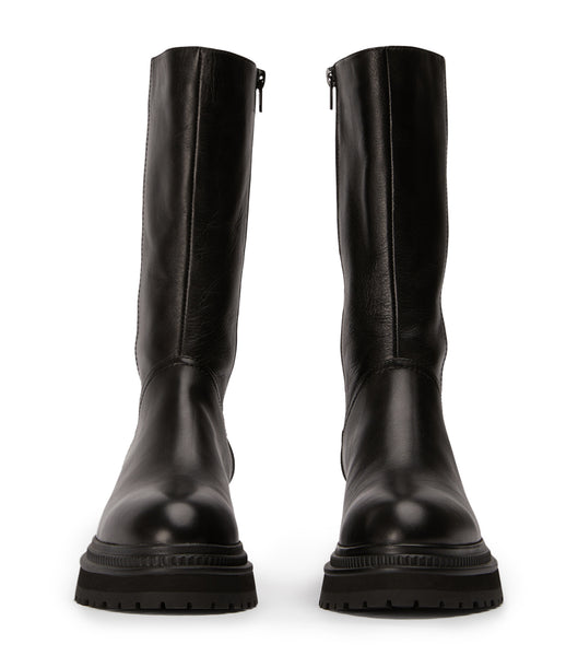 Black Tony Bianco Hahn Black Como 5.5cm Knee High Boots | ILXBR28666