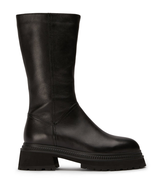 Black Tony Bianco Hahn Black Como 5.5cm Knee High Boots | ILXBR28666