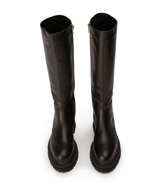 Black Tony Bianco Hitch Black Venice 5.5cm Mid Calf Boots | ILCIF90905