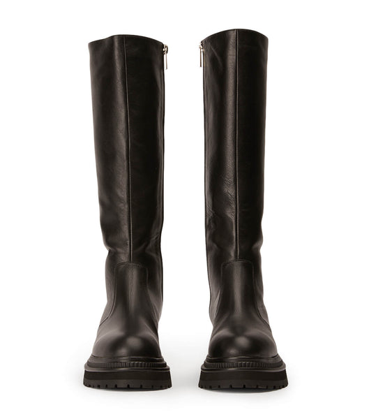 Black Tony Bianco Hitch Black Venice 5.5cm Mid Calf Boots | ILCIF90905