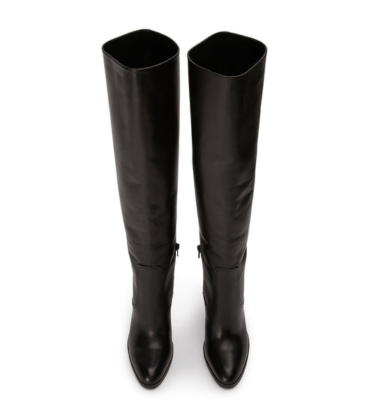 Black Tony Bianco Hot Black Como 10.5cm Knee High Boots | FILHY38666