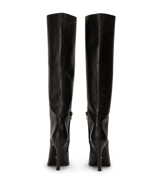 Black Tony Bianco Hot Black Como 10.5cm Knee High Boots | FILHY38666