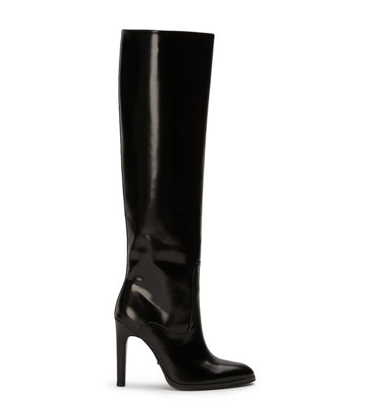 Black Tony Bianco Hot Black Como 10.5cm Mid Calf Boots | GILEC66693