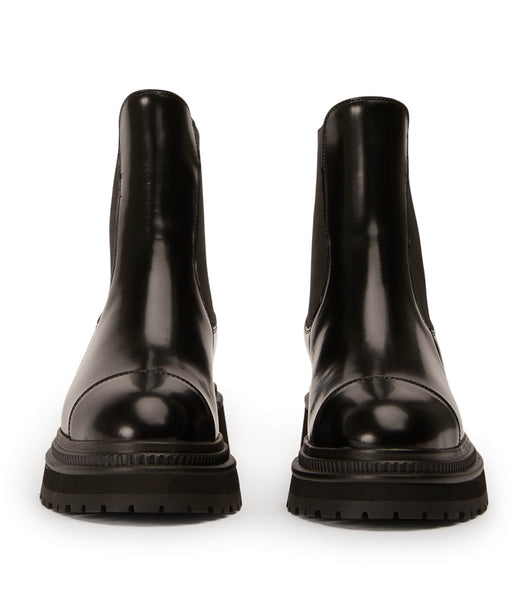 Black Tony Bianco Hurricane Black Hi Shine 5.5cm Ankle Boots | YILVQ81087