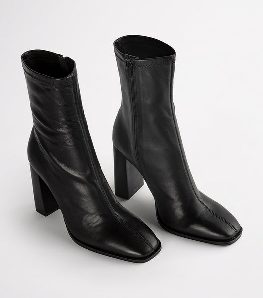 Black Tony Bianco Ines Black Como 10cm Heeled Boots | AILDF41132