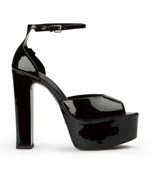 Black Tony Bianco Jayze Black Patent 14cm Event Heels | ILJKU87563