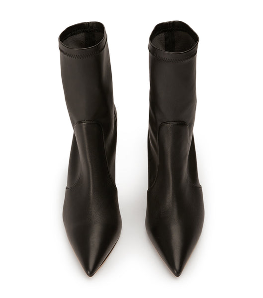 Black Tony Bianco Kartia Black Nappa/Black Venezia 9.5cm Heeled Boots | BILSO53755