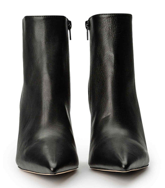 Black Tony Bianco Keanu Black Venice 9.5cm Heeled Boots | BILSO77943