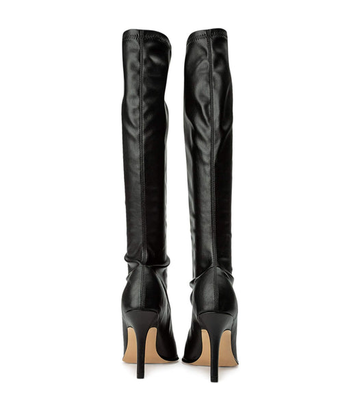 Black Tony Bianco Knight Black Venezia 9.5cm Heeled Boots | ILXMI43911