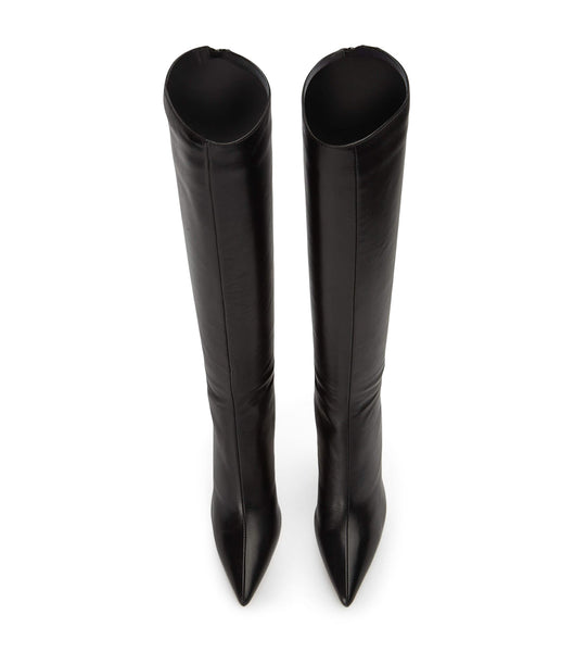 Black Tony Bianco Kortez Black Venice 9.5cm Stiletto Boots | AILWC37241