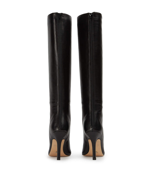 Black Tony Bianco Kortez Black Venice 9.5cm Stiletto Boots | AILWC37241