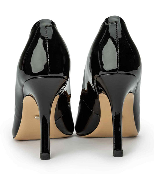 Black Tony Bianco Kysaia Black Patent 9.5cm Event Heels | ILIIZ28764