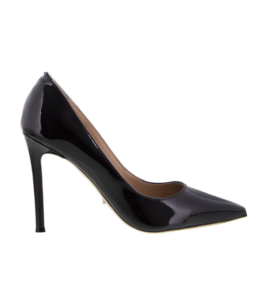 Black Tony Bianco Lotus Black Patent 10.3cm Event Heels | DILKV88500