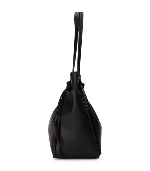 Black Tony Bianco Lucky Black Nappa Handbag Accessories | DILKV64887