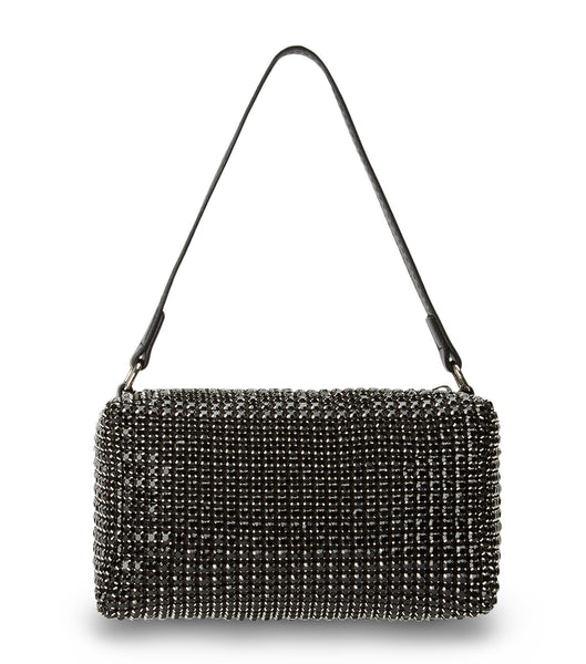 Black Tony Bianco Moma Black Crystal Mini Handbags Accessories | ILEGJ53903