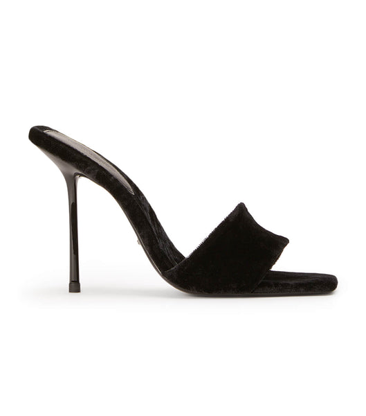 Black Tony Bianco Natalie Black Crush 10.5cm Stiletto Heels | FILHY34036