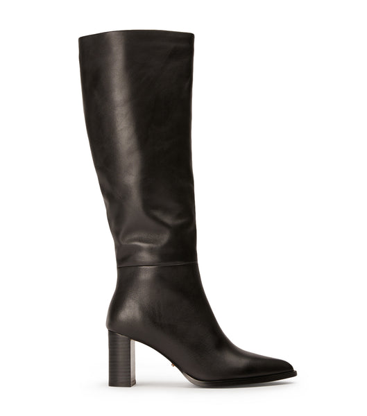 Black Tony Bianco Peppe Black Como 7.5cm Knee High Boots | DILKV96906