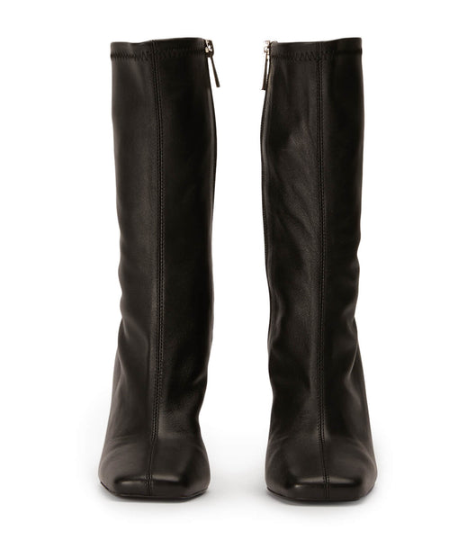 Black Tony Bianco Remie Black Venezia 10.5cm Stiletto Boots | YILVQ23410