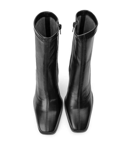 Black Tony Bianco Rover Black Venice 8.5cm Stretch Boots | ILIIZ55638