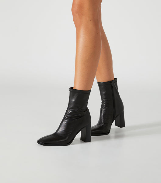 Black Tony Bianco Rover Black Venice 8.5cm Ankle Boots | ILXMI94377