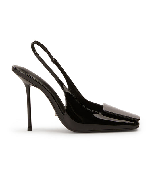 Black Tony Bianco Rue Black Patent 10.5cm Event Heels | ILDFL44956