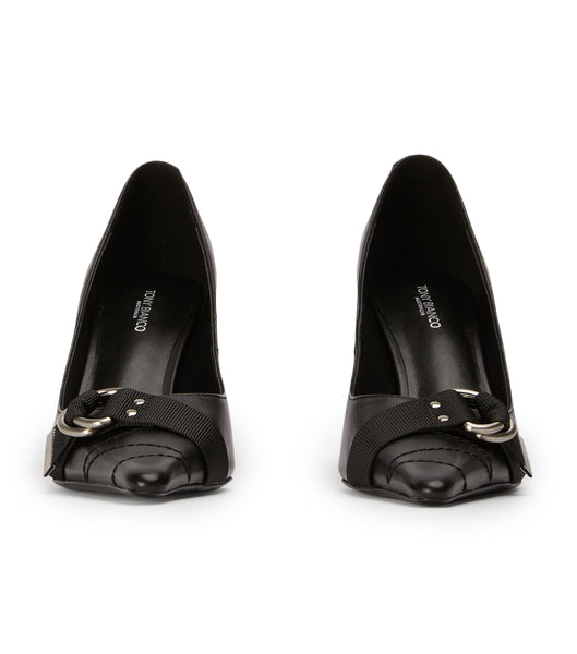 Black Tony Bianco Saje Black Como 8cm Event Heels | EILHC90614