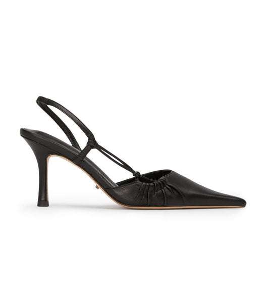 Black Tony Bianco Sakai Black Nappa 8cm Event Heels | PILER48412